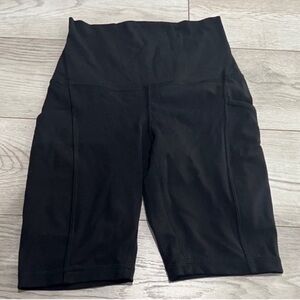 lululemon athletica Black Bike Shorts